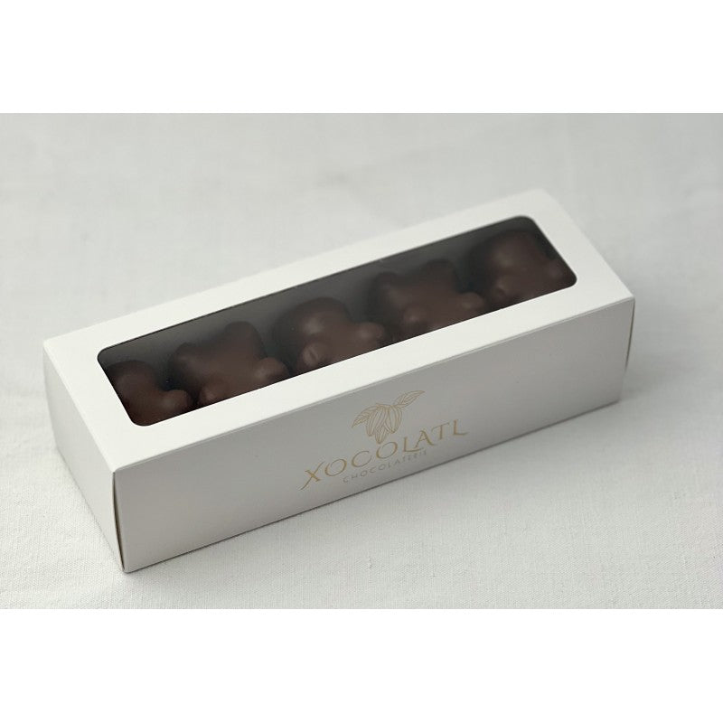 Oursons en guimauve au chocolat lait