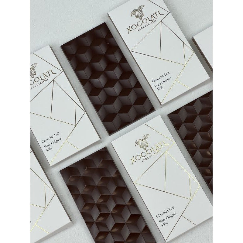 Tablette chocolat au lait 45%