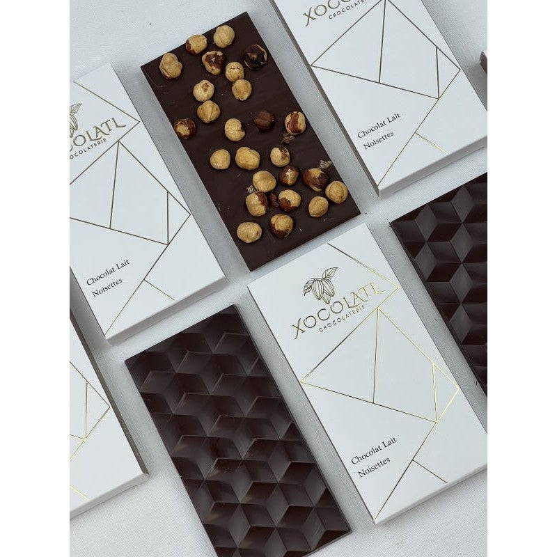 Tablette noisettes chocolat au lait